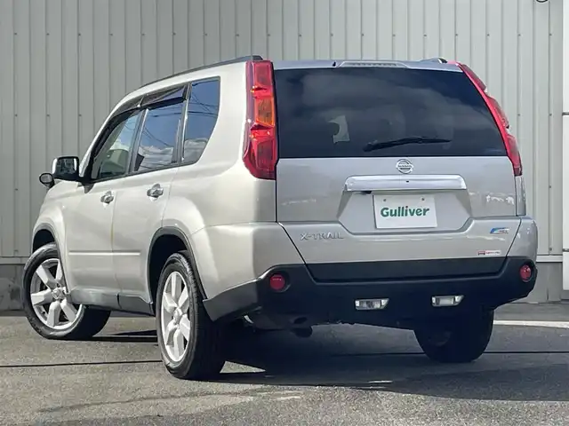 日産 エクストレイル 20GT 山形県 2008(平20)年 3.8万km ダイヤモンドシルバー 4WD/HDDナビ/　　【CD　DVD　ワンセグ】/バックカメラ/HIDオートライト/純正17インチアルミホイール/ターボ/寒冷地仕様/ルーフレール/純正フロアマット/ダウンヒルアシストコントロール/電動格納ミラー/リモコンキー/ETC