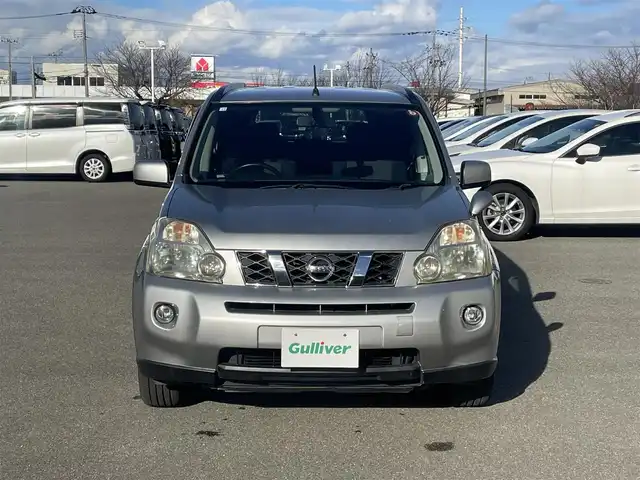 日産 エクストレイル 20GT 山形県 2008(平20)年 3.8万km ダイヤモンドシルバー 4WD/HDDナビ/　　【CD　DVD　ワンセグ】/バックカメラ/HIDオートライト/純正17インチアルミホイール/ターボ/寒冷地仕様/ルーフレール/純正フロアマット/ダウンヒルアシストコントロール/電動格納ミラー/リモコンキー/ETC