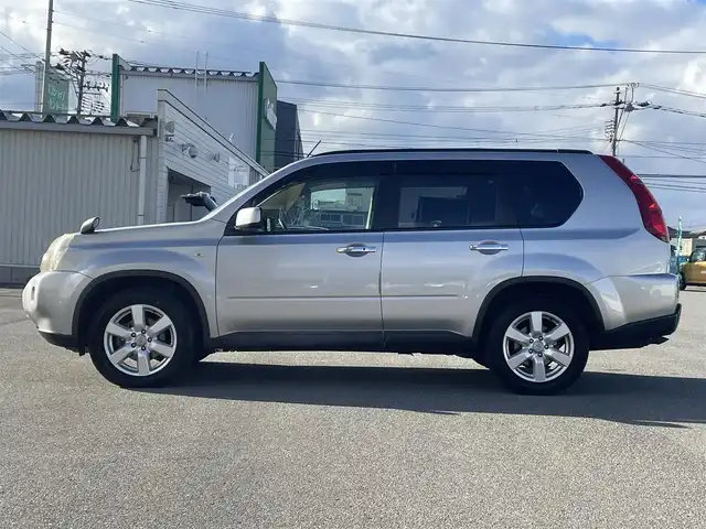 日産 エクストレイル 20GT 山形県 2008(平20)年 3.8万km ダイヤモンドシルバー 4WD/HDDナビ/　　【CD　DVD　ワンセグ】/バックカメラ/HIDオートライト/純正17インチアルミホイール/ターボ/寒冷地仕様/ルーフレール/純正フロアマット/ダウンヒルアシストコントロール/電動格納ミラー/リモコンキー/ETC