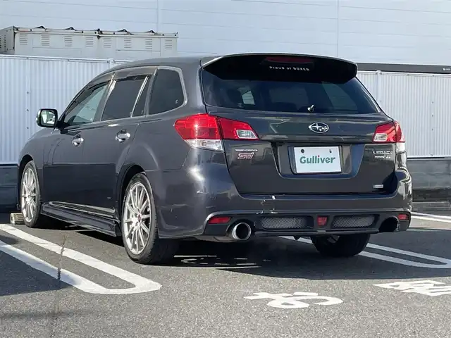 スバル レガシィ ツーリングワゴン 2．5i Sパッケージ 群馬県 2010(平22)年 11万km グラファイトグレーメタリック STIエアロ/クルーズコントロール/パドルシフト/ETC/ハーフレザーシート/前席パワーシート/電格ミラー/ドアバイザー/社外フロアマット/純正18インチアルミホイール