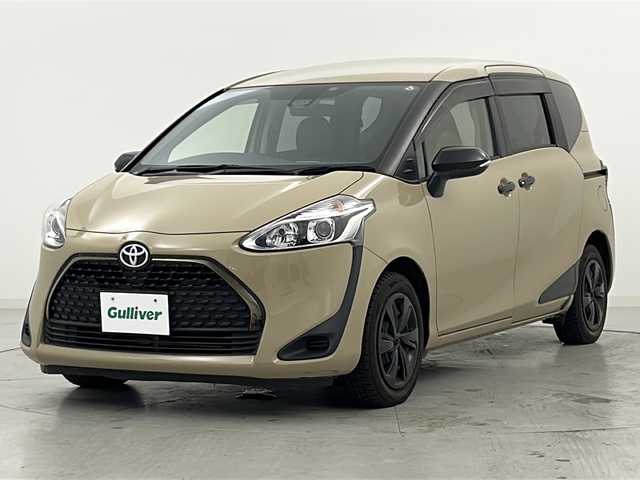 トヨタ シエンタ ファンベースG グランパー 宮城県 2019(令1)年 4.2万km ベージュ Toyota Safety Sense /・プリクラッシュセーフティ/・レーンディパーチャーアラート/・オートマチックハイビーム/カロッツェリアディスプレイオーディオ/ （FH-6500DVD）/・CD.DVD.Bluetooth/バックカメラ/ETC/両側パワースライドドア/革巻きステアリング/ステアリングスイッチ/プッシュスタート/スマートキー/アイドリングストップ/電動格納ミラー/ヘッドライト/純正フロアマット/純正ドアバイザー/純正ホイルキャップ/横滑り防止/ヘッドライトレベライザー