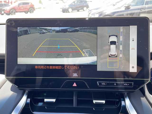 トヨタ ハリアー ハイブリッド Z レザーパッケージ 山口県 2024(令6)年 0.5万km プラチナホワイトパールマイカ ワンオーナー車/禁煙車/JBLサウンドシステム/モデリスタエアロ/黒レザーシート/純正ナビ/Bluetooth/フルセグTV/全周囲カメラ/デジタルインナーミラー/オートマチックハイビーム/オートライト/LEDヘッドライト/LEDフォグライト/レーダークルーズコントロール/ブラインドスポットモニター/ステアリングスイッチ/ヘッドアップディスプレイ/ステアリングヒーター/ビルトインETC2.0/パワーバックドア/スマートキー＆プッシュスタート/前席パワーシート/前席シートヒーター/前席ベンチレーション/純正19インチAW/保証書・取説/スペアキー1個