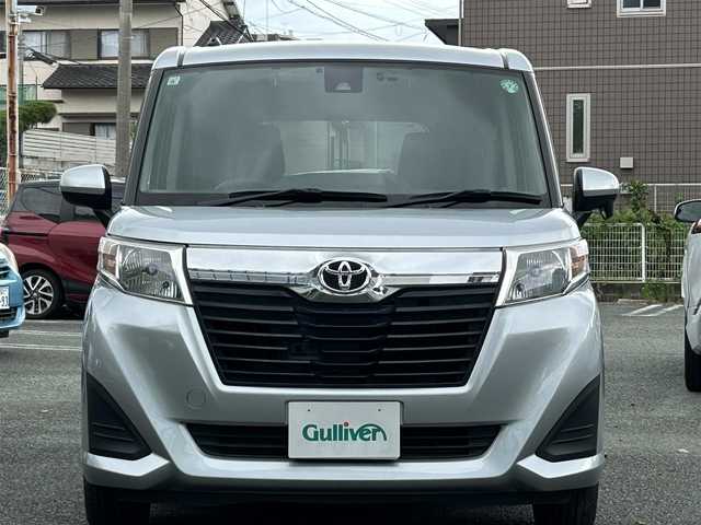 トヨタ ルーミー X S 熊本県 2018(平30)年 14万km ブライトシルバーM プッシュスタート/社外ナビ/バックカメラ/ETC/純正15インチAW/片側パワースライドドア/オートライト/横滑り防止装置/純正フロアマット/新車保証書/取扱説明書