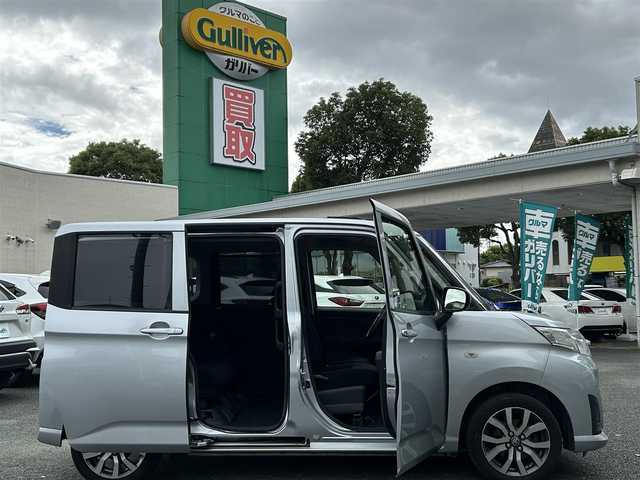 トヨタ ルーミー X S 熊本県 2018(平30)年 14万km ブライトシルバーM プッシュスタート/社外ナビ/バックカメラ/ETC/純正15インチAW/片側パワースライドドア/オートライト/横滑り防止装置/純正フロアマット/新車保証書/取扱説明書