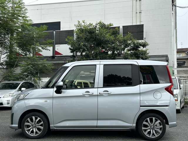 トヨタ ルーミー X S 熊本県 2018(平30)年 14万km ブライトシルバーM プッシュスタート/社外ナビ/バックカメラ/ETC/純正15インチAW/片側パワースライドドア/オートライト/横滑り防止装置/純正フロアマット/新車保証書/取扱説明書