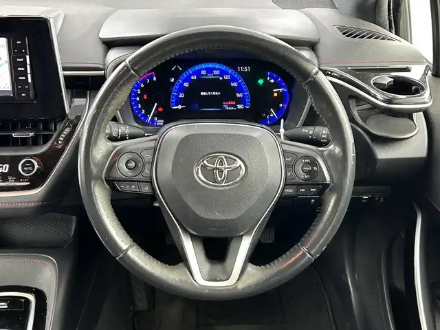 トヨタ カローラ スポーツ G Z 愛知県 2019(平31)年 7.9万km アティチュードブラックマイカ 禁煙車/6速MT/ワンオーナー/7インチナビ/（CD/DVD/Bluetooth/フルセグTV/USB)/バックカメラ/トヨタセーフティセンス/・プリクラッシュセーフティ/・レーダークルーズコントロール/・レーンディパーチャーアラート/・オートマチックハイビーム/・誤発進抑制機能/・ふらつき警報/ドライブレコーダー/ETC/純正18インチアルミホイール/LEDヘッドライト/フロントフォグランプ/オートライト/スマートキー/スペアキー有/プッシュスタート/横滑り防止装置/純正フロアマット