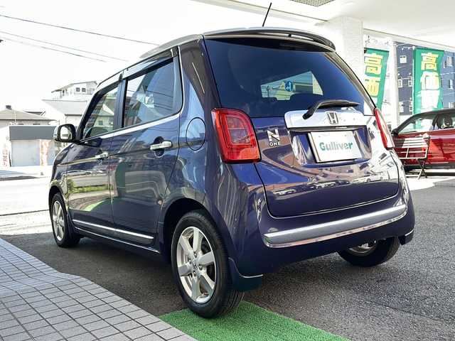 ホンダ Ｎ ＯＮＥ プレミアム Lパッケージ 高知県 2013(平25)年 6.5万km プレミアムブルームーンパール 前後ドラレコ/ETC/プッシュスタート/純正アルミ/ツートーン