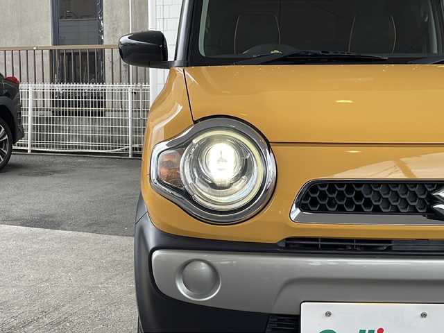 スズキ ハスラー G ターボ 京都府 2016(平28)年 11.6万km アクティブイエロー/ブラック2トーンルーフ 純正SDナビ　/iPod接続　/ワンセグTV/衝突軽減システム/アイドリングストップ/シートヒーター　　　　　/純正AW15インチ　/オートライト/ドアバイザー/プッシュスタート/スマートキー/ETC/禁煙車