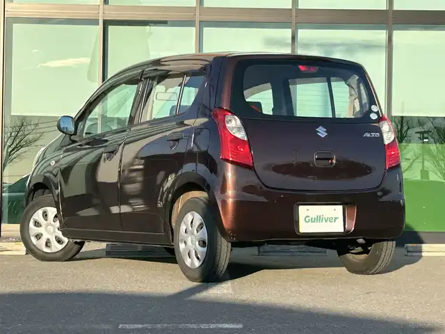 スズキ アルト F 和歌山県 2012(平24)年 9.1万km マルーンブラウンパール 純正オーディオ/リモコンキー/ヘッドライトレベライザー