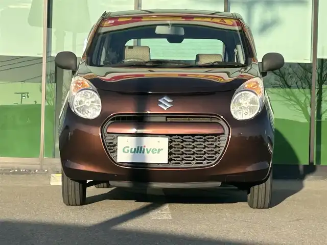 スズキ アルト F 和歌山県 2012(平24)年 9.1万km マルーンブラウンパール 純正オーディオ/リモコンキー/ヘッドライトレベライザー