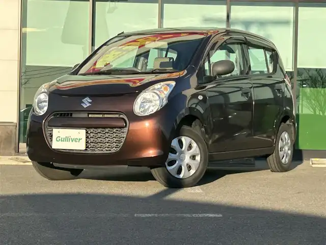 スズキ アルト F 和歌山県 2012(平24)年 9.1万km マルーンブラウンパール 純正オーディオ/リモコンキー/ヘッドライトレベライザー