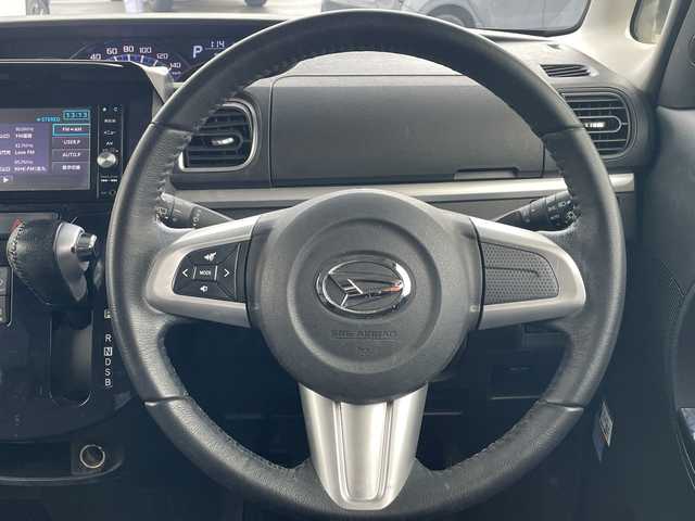 ダイハツ タント カスタム RS トップED SAⅡ 山口県 2016(平28)年 6.1万km パールホワイトⅢ ワンオーナー/スマートアシストII/・衝突被害軽減ブレーキ機能/・誤発信抑制機能（前方向＋後方向）/・車線逸脱警報機能/・先行車発進お知らせ機能　/前後方向ドライブレコーダー（ZDR-016）/純正メモリナビ・フルセグTV/DVD/CD/USB/Bluetooth/バックカメラ/プッシュスタート/スマートキーｘ２/両側パワースライドドア/後席サンシェード/オートライト/フォグライト/ETC/アイドリングストップ/ドアバイザー/純正１５インチAW/純正フロアマット/新車時保証書/取扱説明書