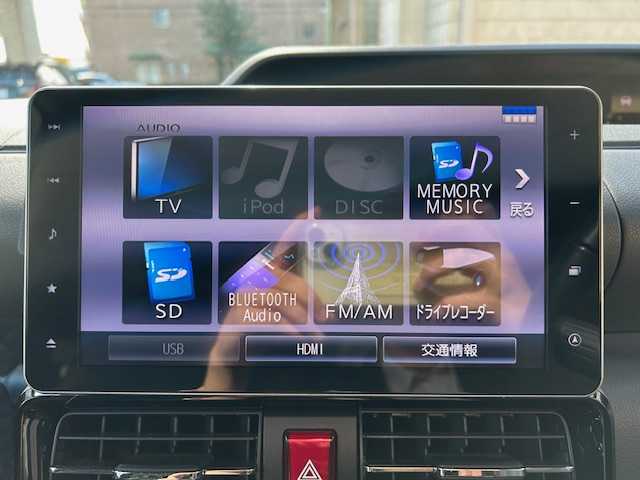 ダイハツ タント カスタム RS 東京都 2019(令1)年 5.3万km シャイニングホワイトパール 純正ナビ/(フルセグTV/CD/DVD/Bluetooth/SD)/純正ドラレコ(DRN-H70N)/ETC/両側パワースライドドア/全方位カメラ/スマートパノラマパーキングアシスト/ターボ/スペアキー3本/前席シートヒーター/純正アルミホイル/フロアマット/ステアリングスイッチ/取扱説明書/保証書