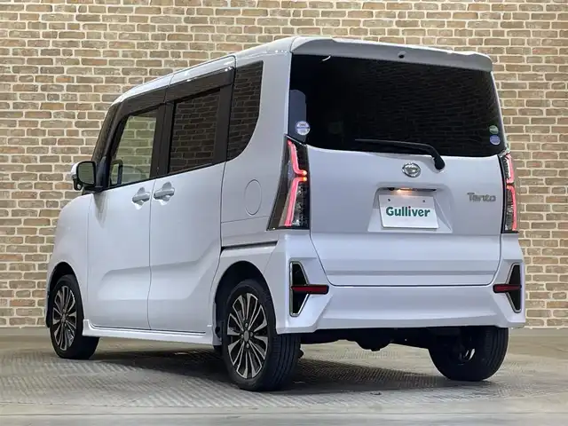 ダイハツ タント カスタム RS 岩手県 2019(令1)年 5.3万km シャイニングホワイトパール 純正ナビ/(フルセグTV/CD/DVD/Bluetooth/SD)/純正ドラレコ(DRN-H70N)/ETC/両側パワースライドドア/全方位カメラ/スマートパノラマパーキングアシスト/ターボ/スペアキー3本/前席シートヒーター/純正アルミホイル/フロアマット/ステアリングスイッチ/取扱説明書/保証書