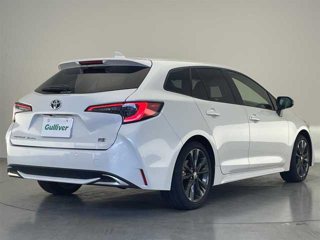 トヨタ カローラツーリング ハイブリッド ダブルバイビー 愛知県 2023(令5)年 1.7万km プラチナホワイトパールマイカ 純９型ＤＡナビ　フルセグＴＶ　バックカメラ　ＡＣ１００Ｖ　ＥＴＣ２．０　ワイヤレス充電　ＢＳＭ　前後ドラレコ　セーフティセンス　衝突軽減　シートヒーター　スペアタイヤ　ｎａｎｏｅＸ　追従クルコン　禁煙　LEDヘッドライト　オートハイビーム　USBポート　電子パーキング　ブレーキホールド　Bluetooth　前後ドラレコ
