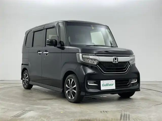 ホンダ Ｎ ＢＯＸ G L ホンダセンシング 岡山県 2018(平30)年 5.8万km クリスタルブラックパール 純正ナビ/【Bluetooth/フルセグTV/Carplay/CD/DVD】/型番:VXU-185NBi/バックカメラ/レーダークルーズコントロール/LEDヘッドライト/LEDフォグランプ/オートハイビーム/ビルトインETC/両側パワースライドドア/衝突軽減ブレーキシステム/純正フロアマット/プッシュスタート/純正１４インチアルミホイール/スマートキー×2