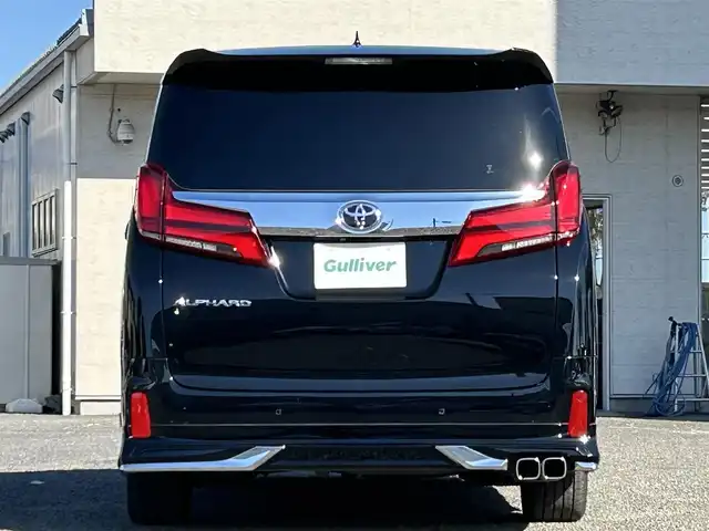 トヨタ アルファード S Cパッケージ 宮城県 2021(令3)年 2.7万km ブラック 1オーナー//モデリスタエアロ//純正ディーラーナビ（AM、FM、DVD、TV、BT）//ツインムーンルーフ//前後ドラレコ//純正フリップダウンモニター//純正フロアマット//レーダークルコン//デジタルインナーミラー//バックカメラ//黒革シート//USBポート//ステアリングヒーター//横滑り防止機能//パワーバックドア//パワーシート（D席・N席・後席）//両側パワースライドドア//前席シートヒーター　エアシート//メモリーシート//１００V電源//プッシュスタート