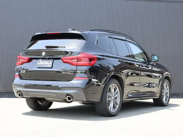 ＢＭＷ Ｘ３ xDrive20d Mスポーツ 静岡県 2021(令3)年 3.7万km サファイアブラックP 1オーナー /ACC　LKA　BSM　/ナビ TV BT 360°カメラ /ハーフレザーシートヒーター /パワーバックドア /ヘッドアップディスプレイ /スマートキーX2 /ワイヤレス充電/F、Rドラレコ/オートハイビーム /ドアバイザー /保証書、取説