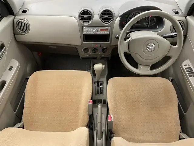 日産 ピノ S 滋賀県 2009(平21)年 9万km スペリアホワイト 禁煙車/純正オーディオ/パワーステアリング/パワーウィンドウ/電動格納ミラー/フロアマット