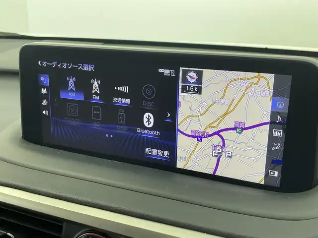 レクサス ＲＸ 450h Fスポーツ 群馬県 2021(令3)年 5.3万km ホワイトノーヴァガラスフレーク サンルーフ　TRDエアロ　１２．３型ナビ　全方位カメラ　衝突軽減　ＢＳＭ　ＨＵＤ　レーダークルーズ　パドルシフト　メモリー付赤革シート　シートヒーター　エアーシート　ハンドルヒーター　パワーバック　純正アルミ　ＥＴＣ　ドラレコ　禁煙