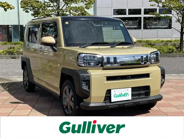 ダイハツ タフト G ターボ 福島県 2020(令2)年 0.5万km サンドベージュメタリック 純正ナビゲーション/型番：NMZL-W70D/【CD/DVD/SD/USB/BT/TV】/パンノラマモニター/ドライブレコーダー/ETC/スカイフィールトップ/前席シートヒーター/アダプティブクルーズコントロール/レーンキープコントロール/衝突回避支援ブレーキ機能/アイドリングストップ/LEDオートライト/LEDフォグランプ/純正フロアマット/純正ドアバイザー