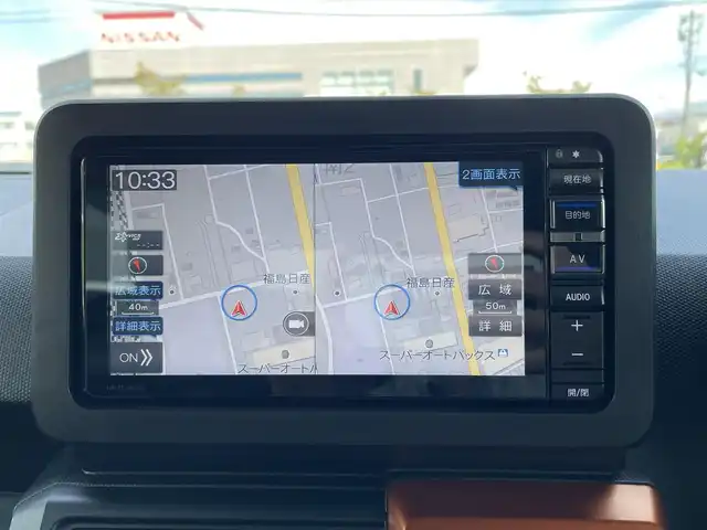 ダイハツ タフト G ターボ 福島県 2020(令2)年 0.5万km サンドベージュメタリック 純正ナビゲーション/型番：NMZL-W70D/【CD/DVD/SD/USB/BT/TV】/パンノラマモニター/ドライブレコーダー/ETC/スカイフィールトップ/前席シートヒーター/アダプティブクルーズコントロール/レーンキープコントロール/衝突回避支援ブレーキ機能/アイドリングストップ/LEDオートライト/LEDフォグランプ/純正フロアマット/純正ドアバイザー