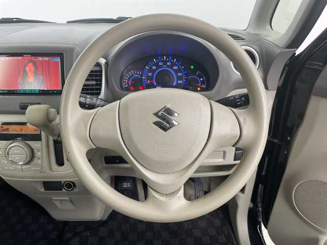 スズキ スペーシア G 道央・札幌 2013(平25)年 11.4万km ブルーイッシュブラックパール3 ・4WD/・社外ナビ　CD/DVD/SD/フルセグ/・シートヒーター/ミラーヒーラー/・ETC/・社外フロアマット/・冬タイヤ社外AW積込/・オートエアコン/・ABS/・ヘッドライトレベライザー/・電動格納ミラー/・ドアバイザー