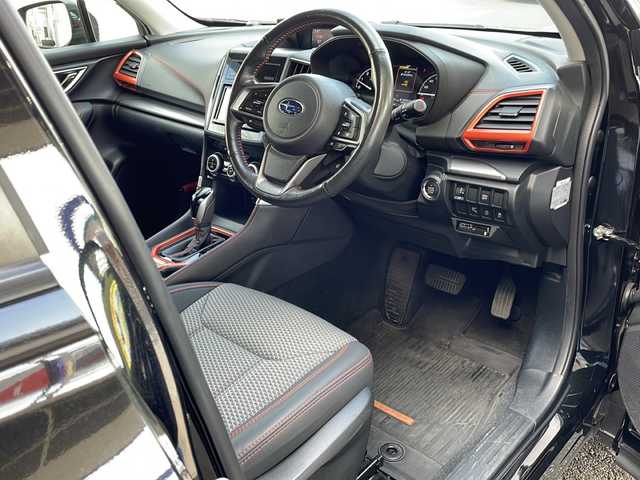 スバル フォレスター X－ブレイク 愛媛県 2020(令2)年 4.6万km クリスタルブラックシリカ 特別仕様車　X-ブレイク/ワンオーナー/純正ナビ/バックカメラ/ETC/ドライブレコーダー/パワーシートD/N/ルーフレール/追従型クルーズコントロール/スバルリヤビークルディテクション/アイサイト/純正フロアマット/ハンドルヒーター/シートヒーター/ハーフレザーシート/LEDヘッドライト/nanoe