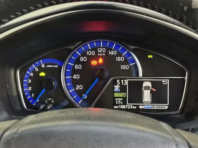 トヨタ カローラ フィールダー ハイブリッドG 香川県 2014(平26)年 16.7万km ブルーM 純正ナビ/→ワンセグ/Bluetooth/バックカメラ/社外15インチアルミ/純正フロアマット/ETC/横滑り防止装置/革巻きステアリング/ステアリングリモコン/プッシュスタート/スマートキー/パワーステアリング/パワーウィンドウ