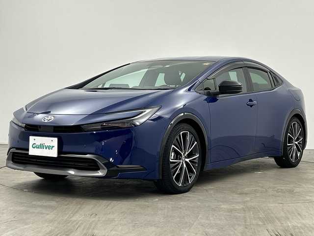 トヨタ プリウス Z 三重県 2023(令5)年 2.5万km ダークブルー /禁煙車//純正ナビ/・フルセグ・Bluetooth・USB・AppleCarPlay・AndroidAuto//パノラミックビューモニター//ブラインドスポットモニター//パワーバックドア//運転席パワーシート（メモリ付き）//前席ベンチレーション//前席シートヒーター//トヨタセーフティセンス//プリクラッシュセーフティ//レーダークルーズコントロール//オートマチックハイビーム//レーントレーシングアシスト//電子パーキング//ブレーキホールド//デジタルインナーミラー//ワイヤレスチャージャー//ステアリングヒーター//LEDヘッドライト//オートライト//革巻きステアリング//ステアリングイッチ//AC100V//ビルトインETC2.0//プッシュスタート//スマートキー