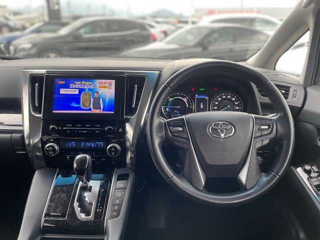 トヨタ アルファードハイブリット S 岩手県 2020(令2)年 7.4万km ブラック PCS（プリクラッシュセーフティ）/LTA（レーントレーシングアシスト）/PKSB（パーキングサポートブレーキ）/純正メモリナビ/フルセグTV/バックカメラ/クリアランスソナー/Wサンルーフ/フリップダウンモニター/クルコン /ETC/ナノイー/ドラレコ/LEDライト/両側パワスラ