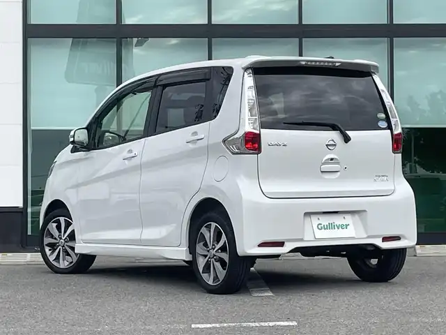 日産 デイズ ハイウェイスターG ターボ 和歌山県 2014(平26)年 2.8万km ホワイトパール 純正7インチナビ/フルセグTV/全方位カメラ/横滑り防止機能/社外ドライブレコーダー/社外ETC/純正フロアマット