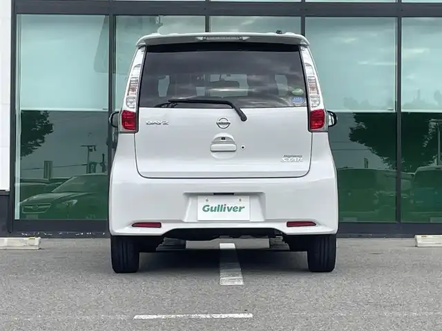 日産 デイズ ハイウェイスターG ターボ 和歌山県 2014(平26)年 2.8万km ホワイトパール 純正7インチナビ/フルセグTV/全方位カメラ/横滑り防止機能/社外ドライブレコーダー/社外ETC/純正フロアマット