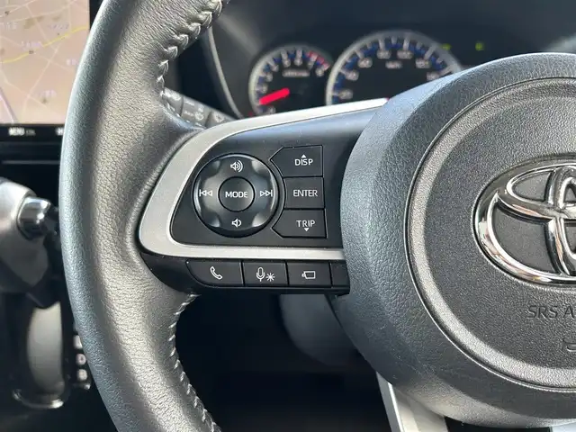 トヨタ ルーミー カスタムG－T 栃木県 2021(令3)年 2.4万km パールホワイトⅢ スマートキー/プッシュスタート/純正9インチナビ/フルセグTV/BT/HDMI/バックカメラ/アラウンドビューモニター/ビルトイン2.0ETC/両側パワースライドドア/純正15インチAW/トヨタセーフティセンス/レーダークルーズコントロール/クリアランスソナー/ドライブレコーダー/前席シートヒーター/純正フロアマット/純正ドアバイザー