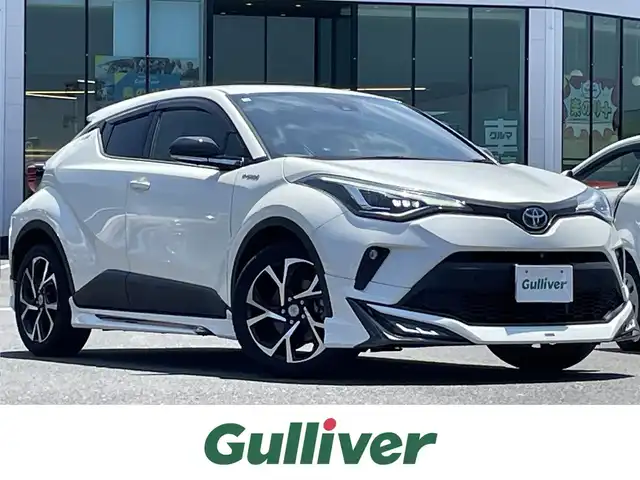 トヨタ Ｃ－ＨＲ G 島根県 2020(令2)年 9.3万km ホワイトパールクリスタルシャイン モデリスタエアロ /トヨタセーフティセンス/純正ディスプレイナビ/パノラミックビューモニター/レーダークルーズコントロール/レーンキープ/クリアランスソナー/BSM/ハーフレザー調シート/シートヒーター /ステアリングスイッチ/前後ドライブレコーダー /ビルトインETC/社外アルミホイール/LEDオートライト/オートマチックハイビーム /純正フロアマット/純正ドアバイザー