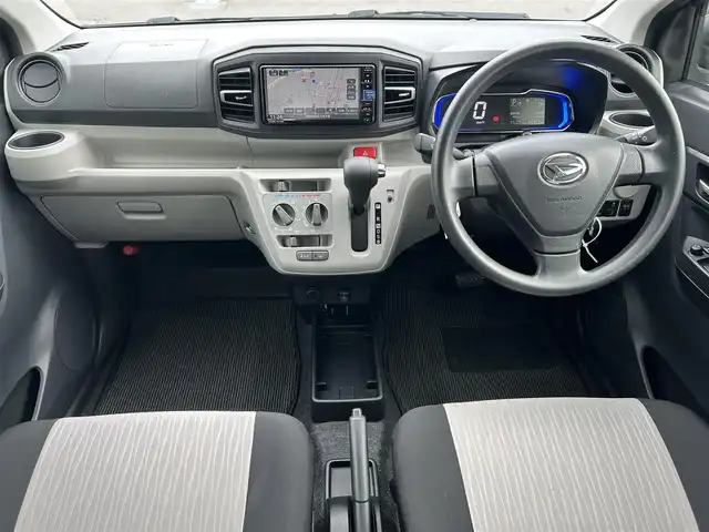 ダイハツ ミラ イース X リミテッド SAⅢ 静岡県 2022(令4)年 1.8万km スプラッシュブルーM 純正メモリナビ/（AM/FM/CD/DVD/BT/DVD)/フルセグTV/バックカメラ/スマートアシストIII/衝突被害軽減ブレーキ/レーンアシスト/横滑り防止装置/ETC/ドライブレコーダー/前後コーナーセンサー/リモコンキー/スペアキー×1/アイドリングストップ/純正フロアマット/純正ドアバイザー/LEDオートライト/保証書