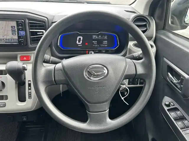 ダイハツ ミラ イース X リミテッド SAⅢ 静岡県 2022(令4)年 1.8万km スプラッシュブルーM 純正メモリナビ/（AM/FM/CD/DVD/BT/DVD)/フルセグTV/バックカメラ/スマートアシストIII/衝突被害軽減ブレーキ/レーンアシスト/横滑り防止装置/ETC/ドライブレコーダー/前後コーナーセンサー/リモコンキー/スペアキー×1/アイドリングストップ/純正フロアマット/純正ドアバイザー/LEDオートライト/保証書