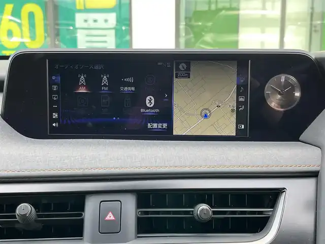 レクサス ＵＸ 200 バージョンC 奈良県 2019(平31)年 2.4万km グラファイトブラックガラスフレーク 純正ナビ　/フルセグＴＶ/BT/CD/DVD/SD/AUX/バックカメラ　/茶革シート　/ＥＴＣ２．０　/ドライブレコーダー　/追従型クルーズコントロール　/シートヒーター　/パワーシート　/ＬＥＤヘッドライト　/衝突被害軽減システム　/ルーフレール/シートメモリ/AUTOHOLD/純正17インチアルミホイール/フロアマット/カードキー有