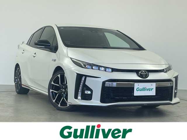 トヨタ プリウス ＰＨＶ S GRスポーツ 岐阜県 2018(平30)年 8.2万km ホワイトパールクリスタルシャイン ALPINE９型ナビ/・フルセグ/・Bluetooth/バックモニター/ドライブレコーダー/ビルドインETC/アダプティブクルーズコントロール/シートヒーター/スマーキー/プッシュスタート