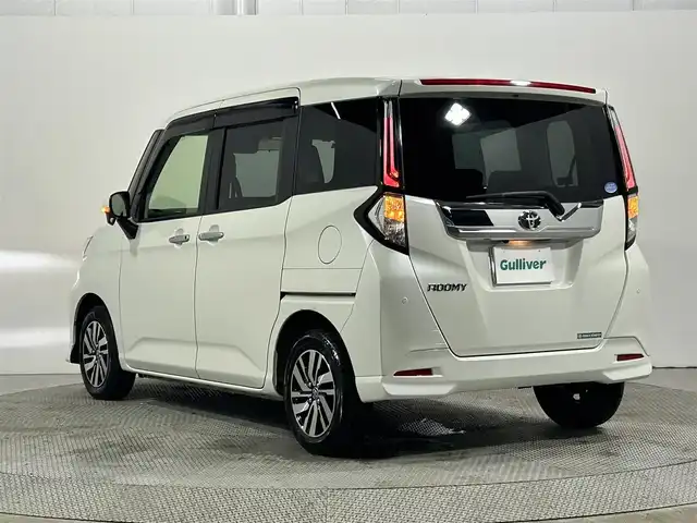 トヨタ ルーミー カスタムG 大阪府 2020(令2)年 4.4万km パールホワイトⅢ 純正ナビ　レーダークルコン　衝突軽減　バックカメラ　ＥＴＣ　ドラレコ　シートヒーター　レーンアシスト　アイドリングストップ　オートライト　ＬＥＤヘッドライト　スマートキー　オートエアコン　フォグランプ