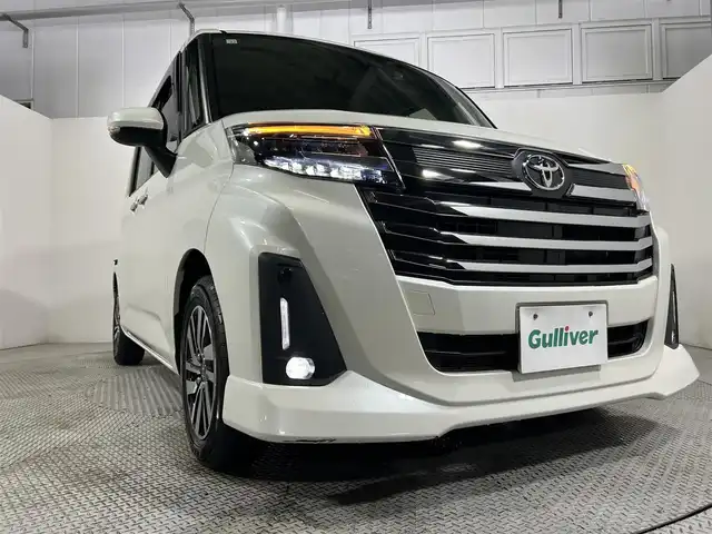 トヨタ ルーミー カスタムG 大阪府 2020(令2)年 4.4万km パールホワイトⅢ 純正ナビ　レーダークルコン　衝突軽減　バックカメラ　ＥＴＣ　ドラレコ　シートヒーター　レーンアシスト　アイドリングストップ　オートライト　ＬＥＤヘッドライト　スマートキー　オートエアコン　フォグランプ