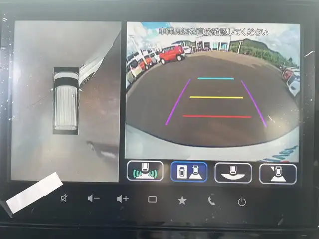 スズキ スペーシア カスタム HYBRID XS 鹿児島県 2024(令6)年 0.1千km ピュアホワイトP /オートブレーキホールド/ヘッドアップディスプレイ/純正9インチナビ/BT/フルセグ/アラウンドビューモニター/両側パワースライドドア/クルーズコントロール/LEDオートライト/オートハイビーム/ハンドルヒーター/ハーフレザーシート/シートヒーター/純正15インチアルミホイール/アイドリングストップ/スマートキー