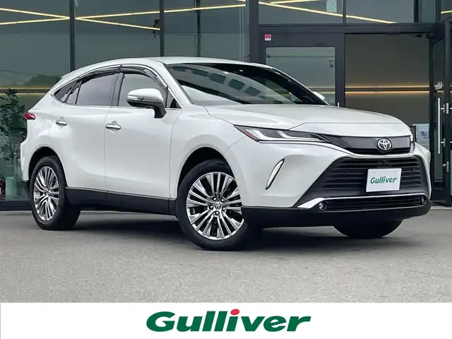 トヨタ ハリアー Z 東京都 2022(令4)年 2.6万km ホワイトパールクリスタルシャイン 12.3インチメーカーオプションナビ(フルセグTV/Bluetooth/Miracast/AM/FM)/JBLサウンド/アラウンドビューモニター/プリクラッシュセーフティ/クリアランスソナー/ブラインドスポットモニター/リアクロストラフィックアラート/レーダークルーズコントロール/レーンキープアシスト/デジタルインナーミラー/パワーバックドア/D席パワーシート/オートハイビーム/ビルトインETC２．０/デュアルオートエアコン/純正19インチアルミ