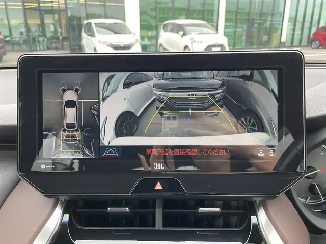 トヨタ ハリアー Z 東京都 2022(令4)年 2.6万km ホワイトパールクリスタルシャイン 12.3インチメーカーオプションナビ(フルセグTV/Bluetooth/Miracast/AM/FM)/JBLサウンド/アラウンドビューモニター/プリクラッシュセーフティ/クリアランスソナー/ブラインドスポットモニター/リアクロストラフィックアラート/レーダークルーズコントロール/レーンキープアシスト/デジタルインナーミラー/パワーバックドア/D席パワーシート/オートハイビーム/ビルトインETC２．０/デュアルオートエアコン/純正19インチアルミ