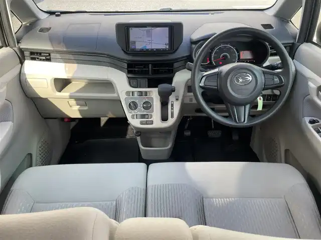 ダイハツ ムーヴ L 大阪府 2016(平28)年 2.4万km シルバー 社外SDナビ/-ワンセグTV/CD/DVD/FM/AM/横滑り防止装置/床下ラージボックス/アイドリングストップ機能/電動格納ミラー/パワーウィンドウ/ETC