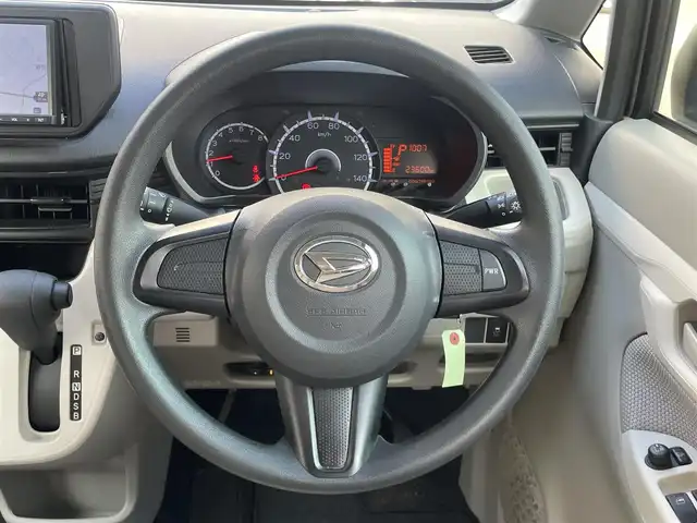 ダイハツ ムーヴ L 大阪府 2016(平28)年 2.4万km シルバー 社外SDナビ/-ワンセグTV/CD/DVD/FM/AM/横滑り防止装置/床下ラージボックス/アイドリングストップ機能/電動格納ミラー/パワーウィンドウ/ETC