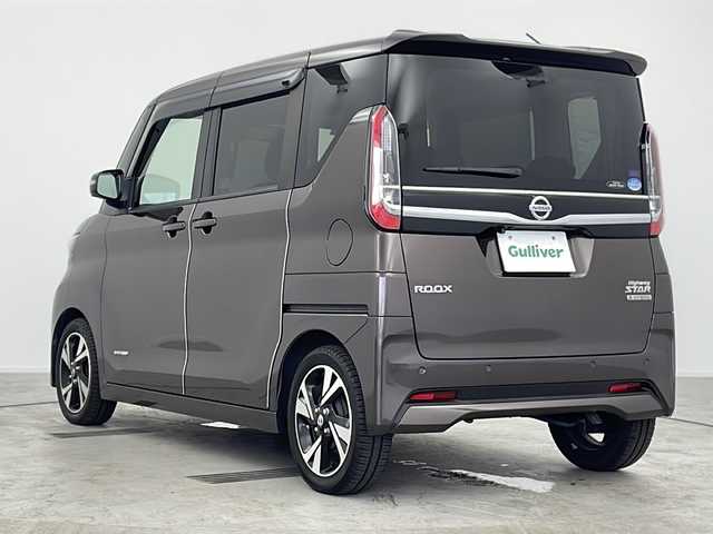 日産 ルークス HWS Gターボ プロパイロットED 愛知県 2021(令3)年 4.1万km アッシュブラウンM 純正9インチメモリナビ/CD DVD BT フルセグTV/バックカメラ/アラウンドビューモニター/プロパイロット/レーダークルーズコントロール/シートヒーター/LEDヘッドライト/コーナーセンサー/ドライブレコーダー/ETC/アイドリングストップ/スマートキー/スペアキー/プッシュスタート/両側パワースライドドア/純正アルミホイール/ドアバイザー/コーナーセンサー