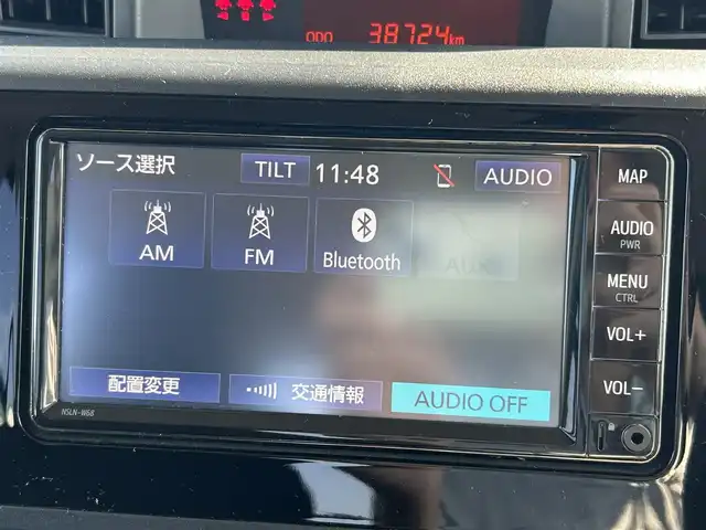 トヨタ ルーミー X 佐賀県 2022(令4)年 3.9万km パールホワイトⅢ 純正７インチＳＤナビ/・AUX/Bluetooth/AM/FM/バックカメラ/ビルトインＥＴＣ/左後パワースライドドア/後席用サイドサンシェード/純正ハロゲンヘッドライト/純正アルミホイール/純正フロアマット/取り扱い説明書/トヨタセーフティセンス/・衝突軽減被害ブレーキ/・盗難防止装置/・オートライト/・コーナーセンサー/・横滑り防止機能