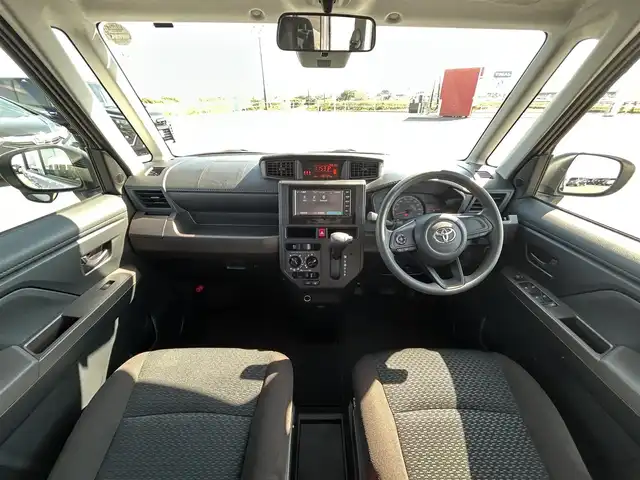 トヨタ ルーミー X 佐賀県 2022(令4)年 3.9万km パールホワイトⅢ 純正７インチＳＤナビ/・AUX/Bluetooth/AM/FM/バックカメラ/ビルトインＥＴＣ/左後パワースライドドア/後席用サイドサンシェード/純正ハロゲンヘッドライト/純正アルミホイール/純正フロアマット/取り扱い説明書/トヨタセーフティセンス/・衝突軽減被害ブレーキ/・盗難防止装置/・オートライト/・コーナーセンサー/・横滑り防止機能