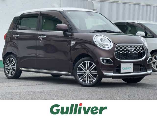 ダイハツ キャスト スタイル G SAⅡ 徳島県 2015(平27)年 3.2万km プラムブラウンクリスタルマイカ 社外ナビ/（AM/FM/CD/DVD/ワンセグ）/衝突軽減ブレーキ/コーナーセンサー/純正15インチアルミホイール/純正フロアマット/オートライト/LEDヘッドライト/フォグランプ/アイドリングストップ/スマートキー/プッシュスタート/PWRモード/Wエアバッグ/電動格納ミラー/ISO FIX/横滑り防止装置